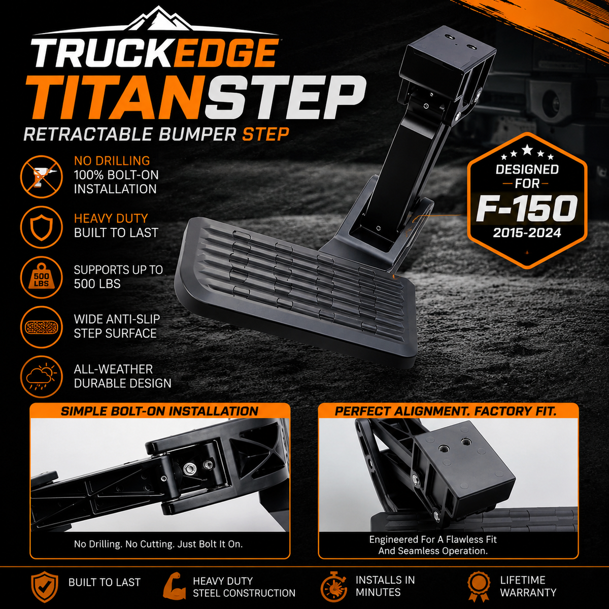 TruckEdge™ BedStep Pro
