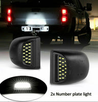 Silverado LED license plate lamp