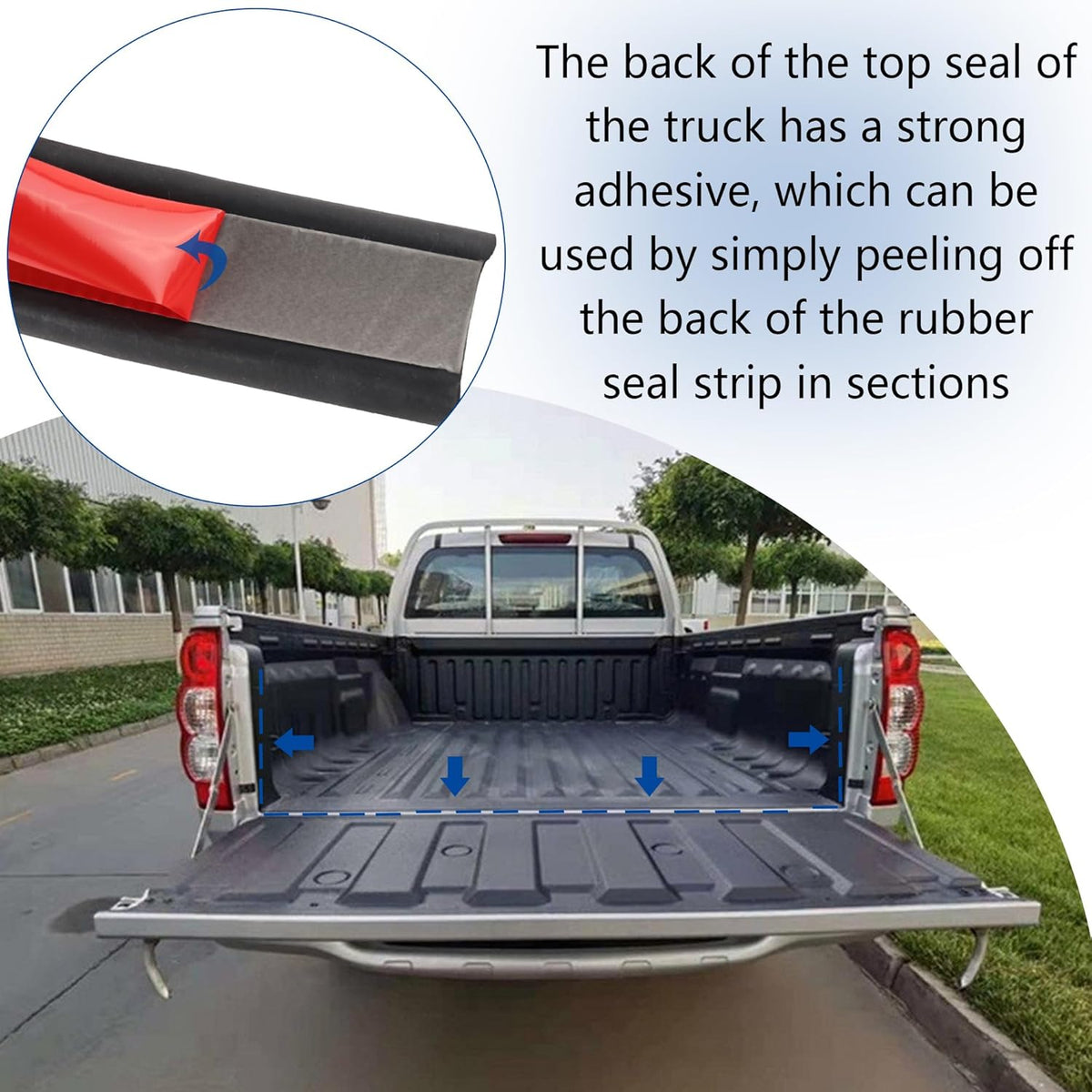 TruckEdge™ Tailgate Seal Kit — Universal Fit