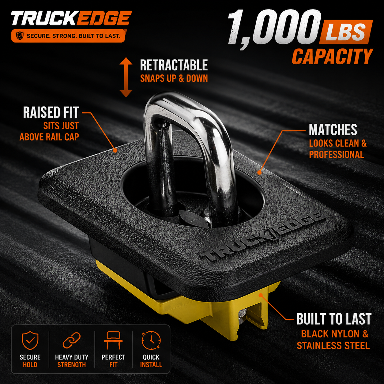 TruckEdge™ CargoLock D-Rings