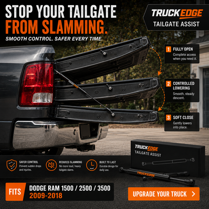 TruckEdge™ Dodge Ram 1500/2500/3500 - 2009-2018 Tailgate Assist