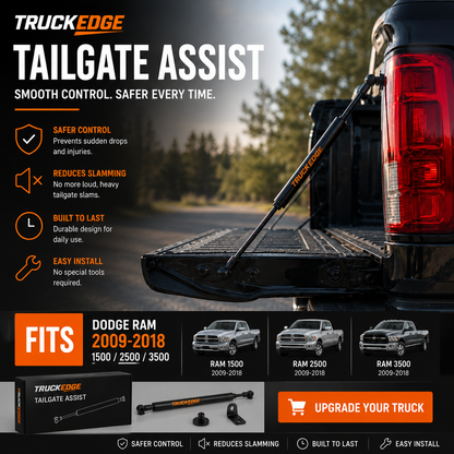 TruckEdge™ Dodge Ram 1500/2500/3500 - 2009-2018 Tailgate Assist