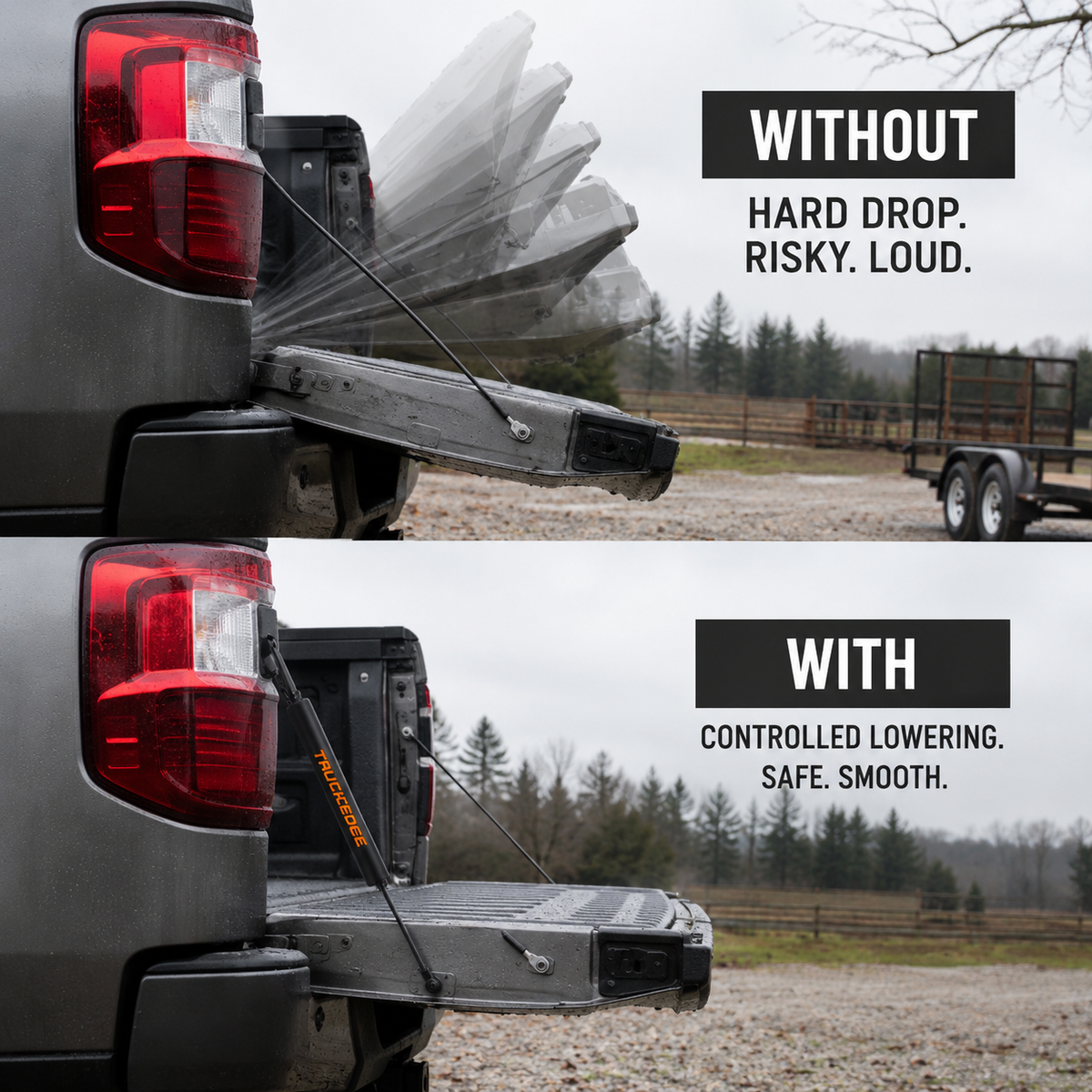 TruckEdge™ Ford F-150/F-250/F-350 - 1997-2025 Tailgate Assist