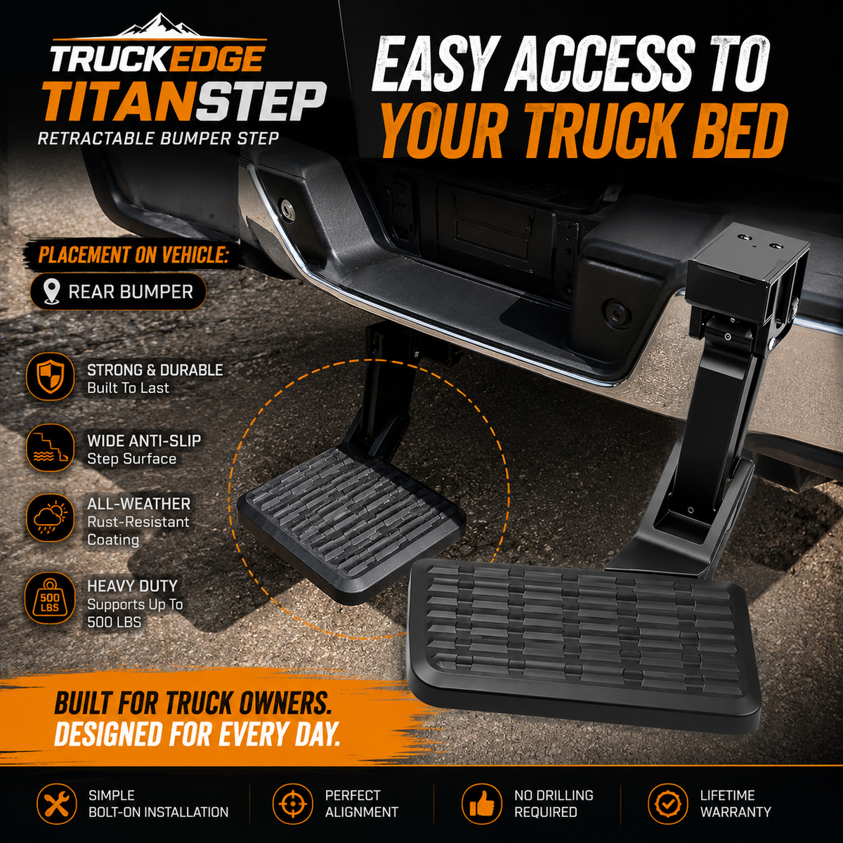 TruckEdge™ BedStep Pro