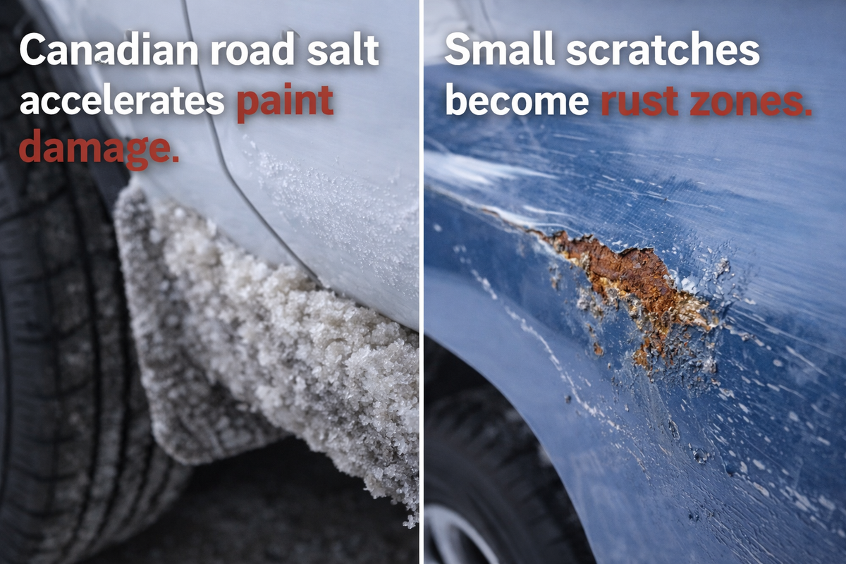 Northern™ Restore Winter Salt Damage in Minutes.