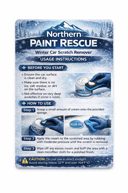 Northern™ Restore Winter Salt Damage in Minutes.