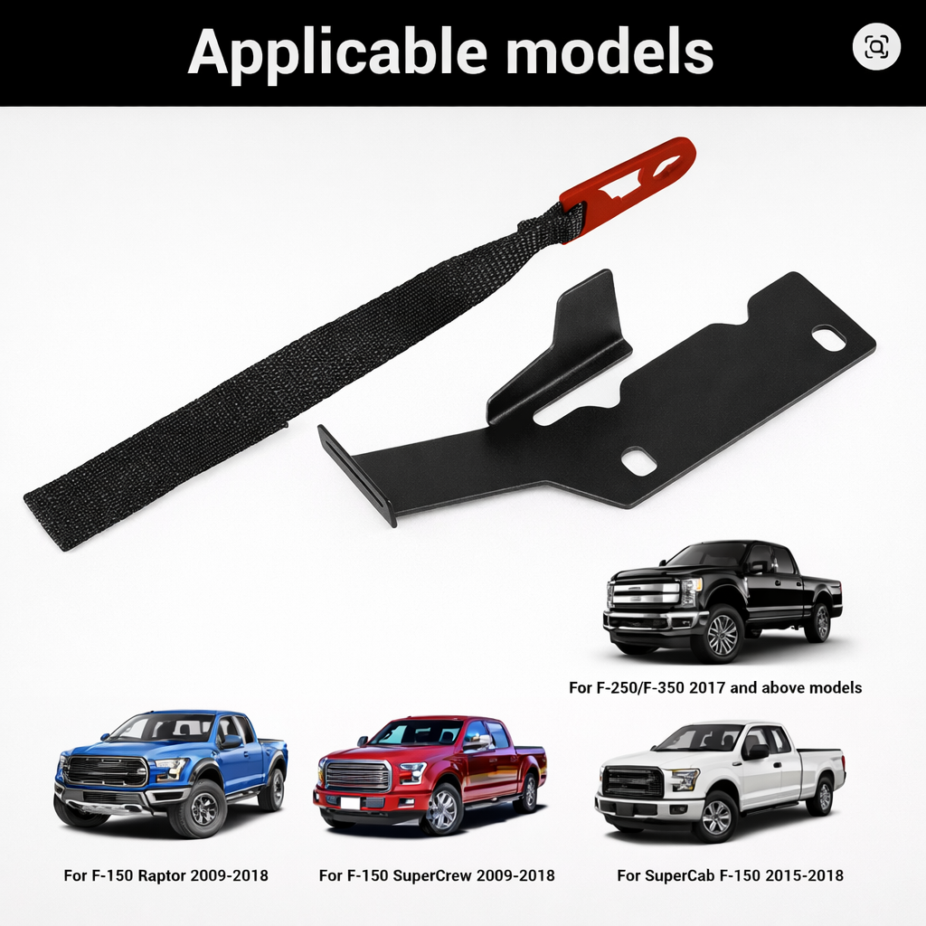 TruckVault™ Ford F-150 F-250 F-350 2009~2022 Seat Latch Release — Unlock Your Hidden Storage Instantly 2 PCS