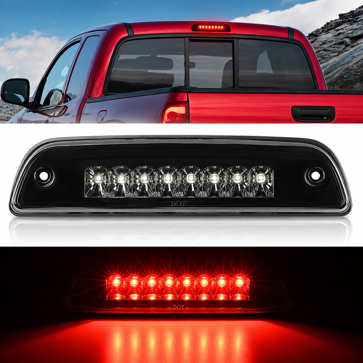 TruckEdge™ Toyota Tacoma 1995-2023 Led 3Rd Brake Light