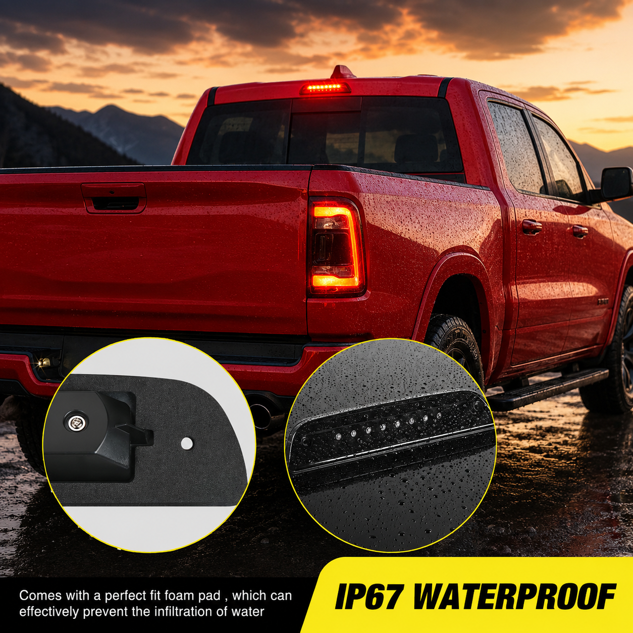 TruckEdge™ Toyota Tacoma 1995-2023 Led 3Rd Brake Light