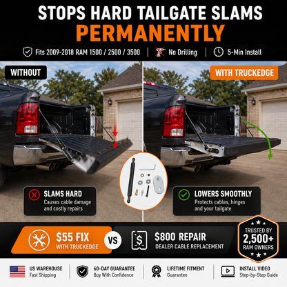 TruckEdge™ Dodge Ram 1500/2500/3500 Tailgate Assist