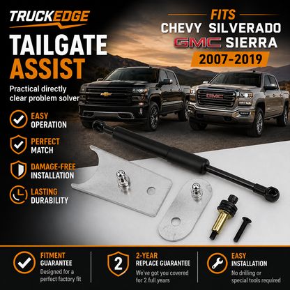 TruckEdge™ Chevy Silverado GMC Sierra 2007-2019 Tailgate Assist