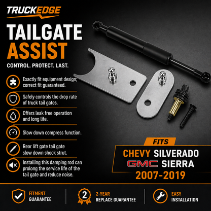 TruckEdge™ Chevy Silverado GMC Sierra 2007-2019 Tailgate Assist