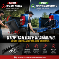 Ford Ranger Tailgate Assist Slowdown Struts (2009-2024)