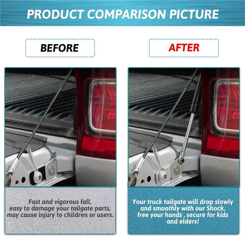 Ford Ranger Tailgate Gas Assist Slowdown Struts (2009-2024)