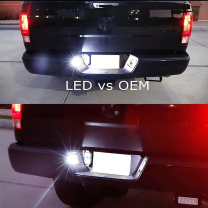 2 PCS License Plate Lights Smoked Lens for 2003-2018 Dodge RAM 1500 2500 3500